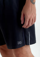 Shorts Masculino Médio Recortes - PRETO