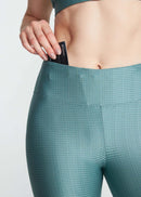 Calça Legging Feminina Textura - VERDE
