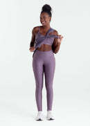 Calça Legging Feminina Bolsos Brilho
