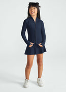 Casaco Infantil Feminino Powercool - AZUL