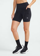 Bermuda Feminina 8 Pockets Run - PRETO