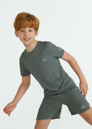 Camiseta Infantil Masculina Manga Curta Sports - VERDE