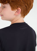 Camiseta Infantil Masculina Manga Curta Thermodry - PRETO