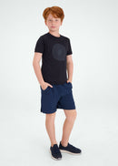 Camiseta Infantil Masculina Manga Curta Thermodry Play - PRETO