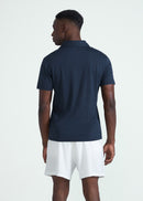 Polo Masculino Manga Curta Pima Premium - AZUL