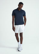 Polo Masculino Manga Curta Pima Premium - AZUL