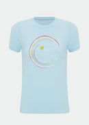 Camiseta Feminina Infantil Manga Curta Thermodry Raiou - AZUL