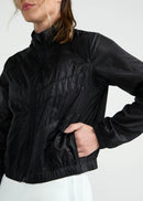 Jaqueta Feminina Cropped - PRETO