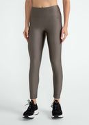 Calça Legging Feminina Básica Brilho - VERDE
