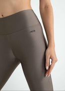 Calça Legging Feminina Básica Brilho - VERDE