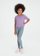 Calça Legging Infantil Feminina Recortada