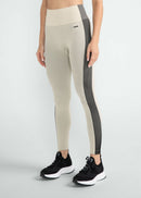 Calça Legging Feminina Skin Stripes - Bege
