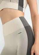 Calça Legging Feminina Skin Stripes - Bege