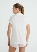 Polo Feminina Manga Curta Sport - BRANCO