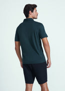 Polo Masculino Manga Curta Pima Premium - VERDE