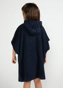 Poncho Infantil  Atoalhado Mag - AZUL