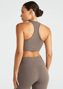 Top Feminino Skin Soft Ribana - VERDE