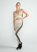 Top Feminino Skin Stripes - Bege