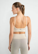 Top Feminino Skin Stripes - Bege