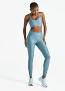 Top Feminino Textura - CINZA